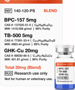 BPC-157, TB-500, GHK-Cu 30mg (Glow Blend)