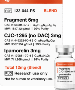 Fragment, CJC-1295 (no DAC), Ipamorelin 12mg (Blend)