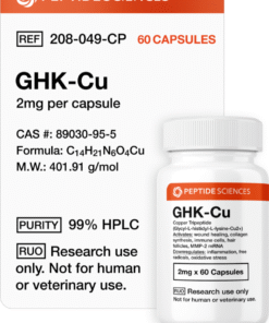 GHK-Cu (2mg x 60 Capsules) (Copper Tripeptide)