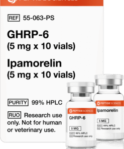 GHRP-6 (5mg x 10), Ipamorelin (5mg x 10)