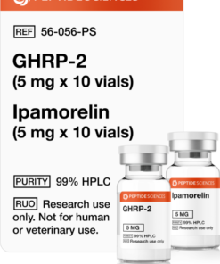 GHRP-2 (5mg x 10), Ipamorelin (5mg x 10)